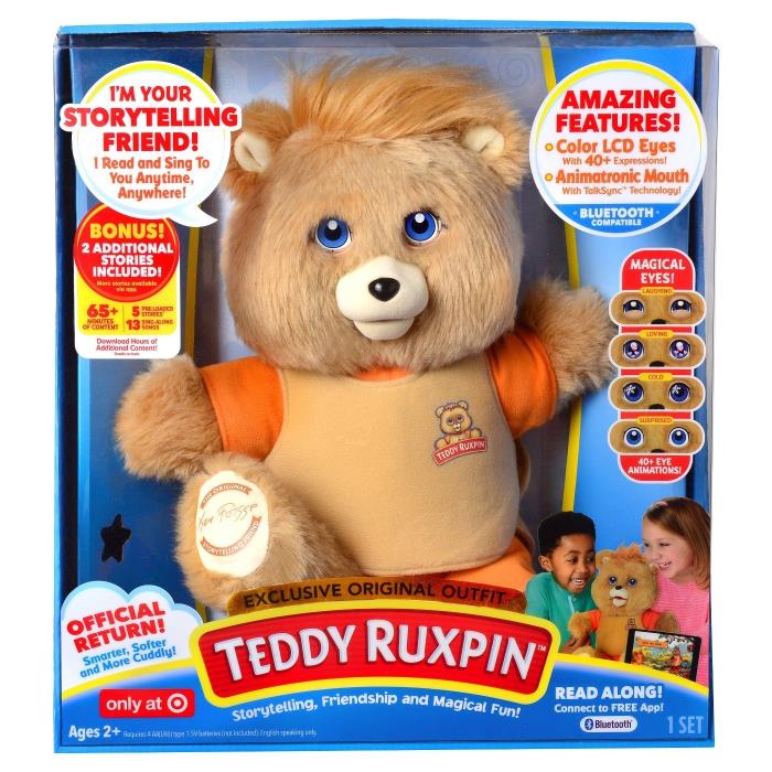 New 2017 Teddy Ruxpin Storytime Bear Target Exclusive Unopened Bluetooth LCD