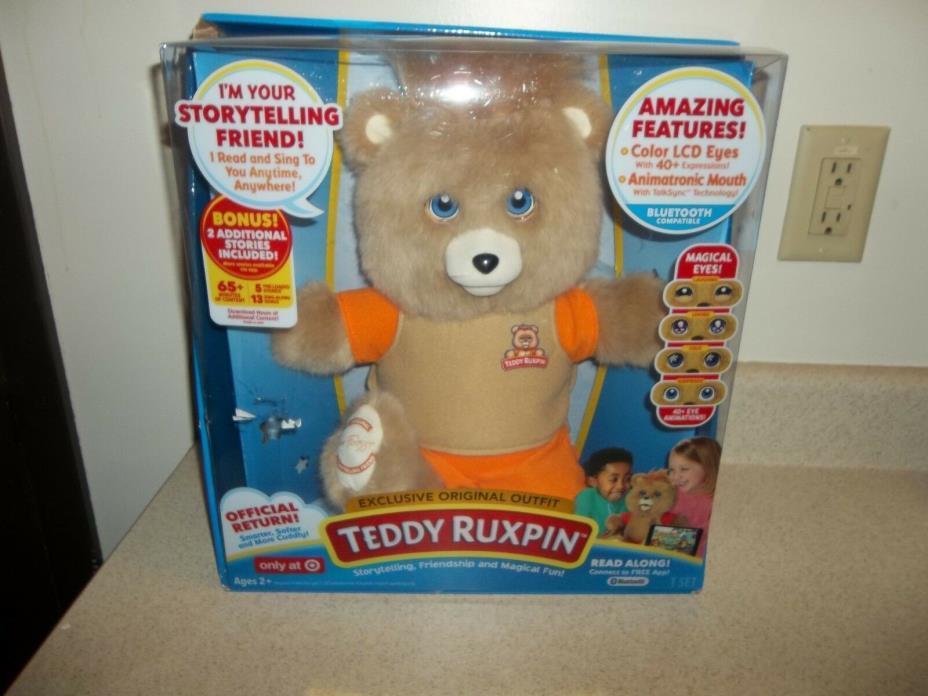 Teddy Ruxpin Target Exclusive Brand New Sealed 2017 Bluetooth Authentic 814