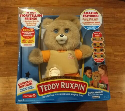 Teddy Ruxpin 2017 Storytelling Animated Bear Target Exclusive Original Outfit