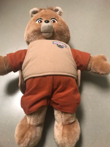teddy ruxpin bear 1985