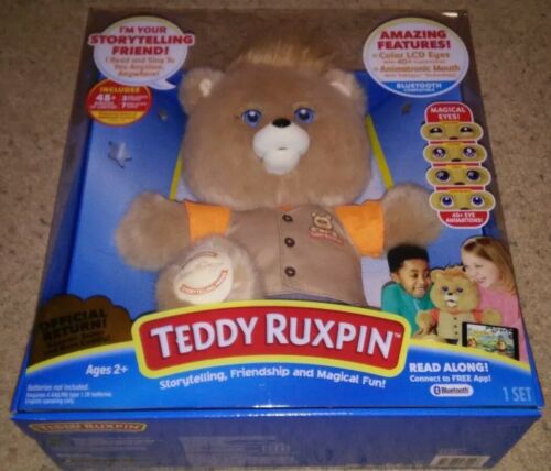 2017 Teddy Ruxpin Offical Return of the Storytime & Magical Bear Bluetooth LCD