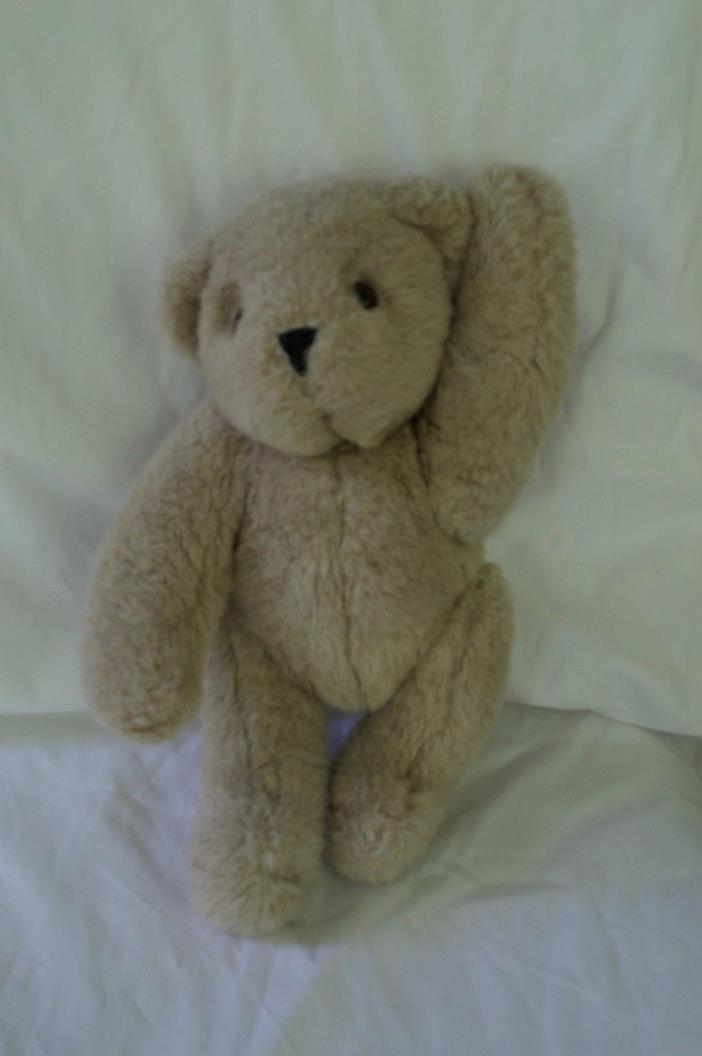 The Vermont Teddy Bear Company - Vintage Light Brown Bear Jointed 16