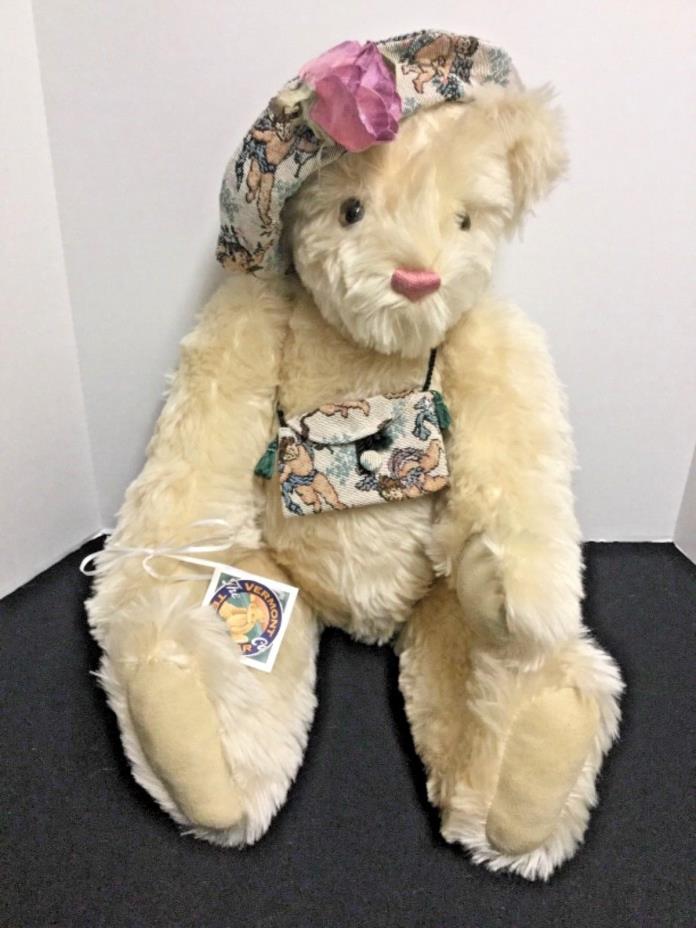 VERMONT 1994/5 SIGNED AND NUMBERED VINTAGE TEDDY BEAR