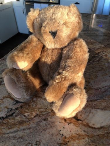 Authentic Vermont Teddy Bear 100% Natural Wool Plush Handmade in Vermont