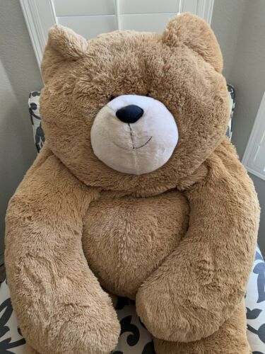 Teddy Bear Giant Vermont 4’  Soft Perfect For Valentines Hugging Snuggling Brown
