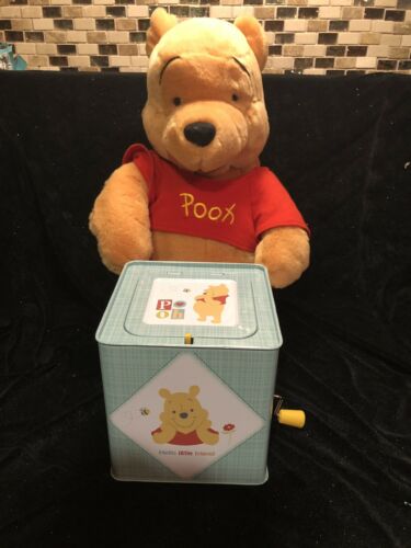 Winnie The Pooh Plush And Jack In A Box