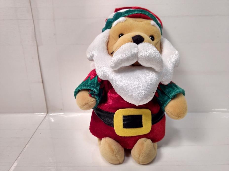 Winnie The Pooh Santa Claus Christmas Mini Bean Bag 8