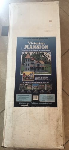 Dura Craft VM800 Victorian Mansion Wood Dollhouse Sealed in Box