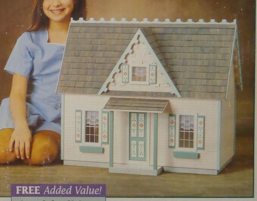 New Real Good Toys Dollhouse Kit Victorian Cottage Jr FREE WALLPAPER
