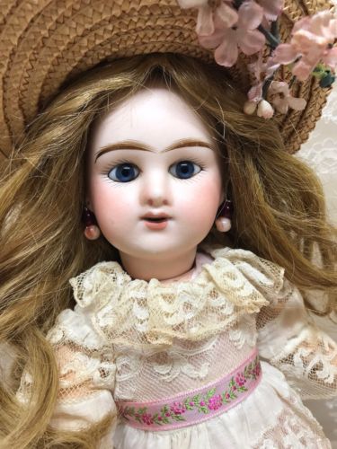 REDUCED Antique French 13” Rabery & Delphieu Bisque Doll