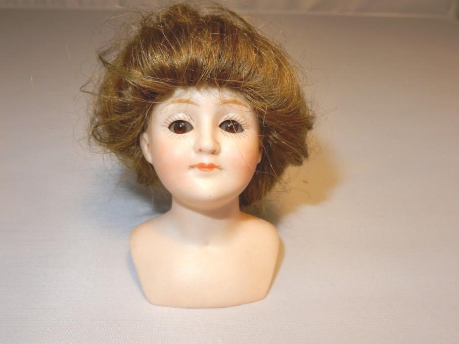 Antique German Kestner Gibson Girl Bisque shoulder Head Doll 3