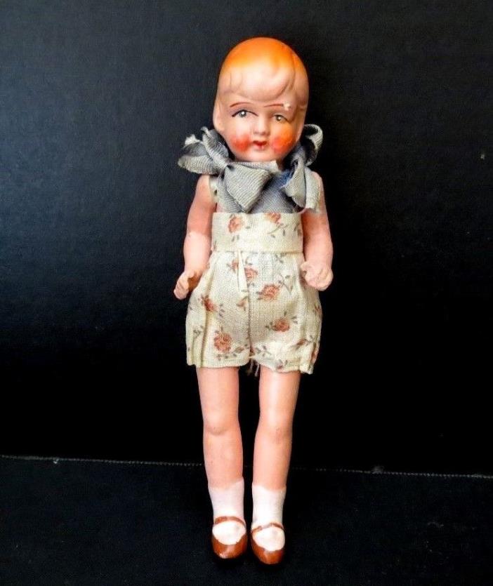Antique Doll Original Clothes Jointed Arms Hips Japan 6