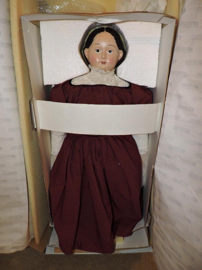 1998 LUDWIG GREINER USPS COMMEMORATIVE STAMP DOLL NIB 28 inches tall