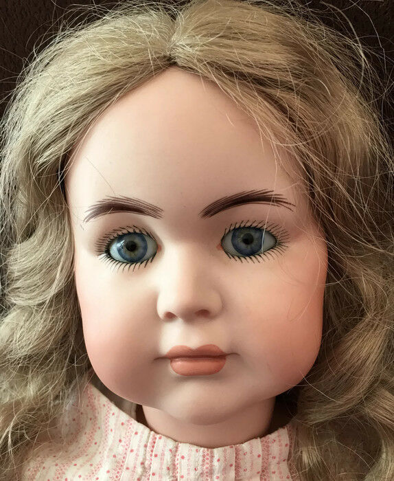 Kammer and Reinhart Simon Halbig Doll 117 REPRODUCTION All Bisque 16 