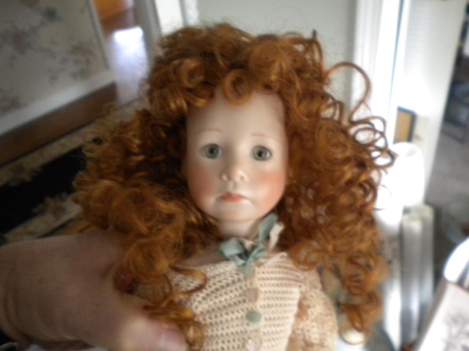 REPRO  BY MASTER DOLL maker Judy Keefe    dolls name Nicole  Christine  Irish