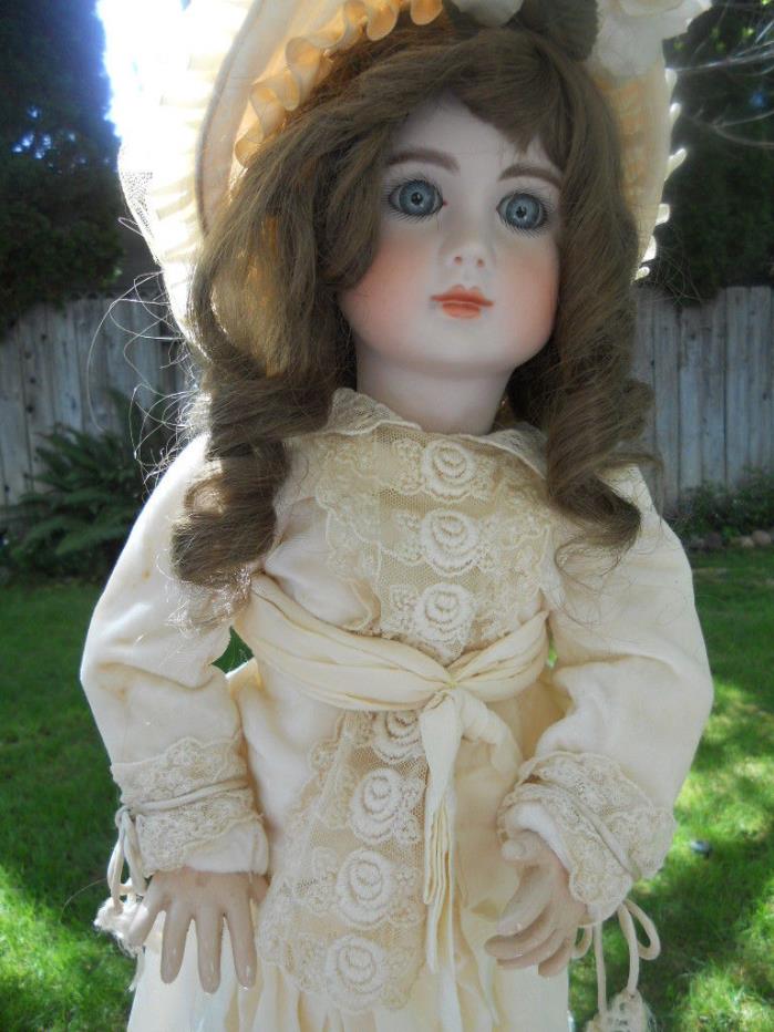 Antique Reproduction Artist French Bisque Doll