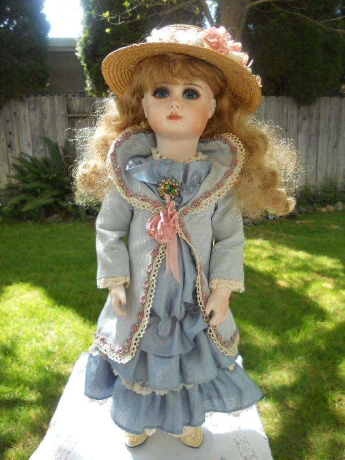 Antique Reproduction Vintage French Steiner Bisque Doll