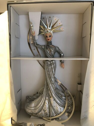 Lady Liberty Barbie Doll Bob Mackie FAO Schwarz w/Drawing. NIB [a*4]