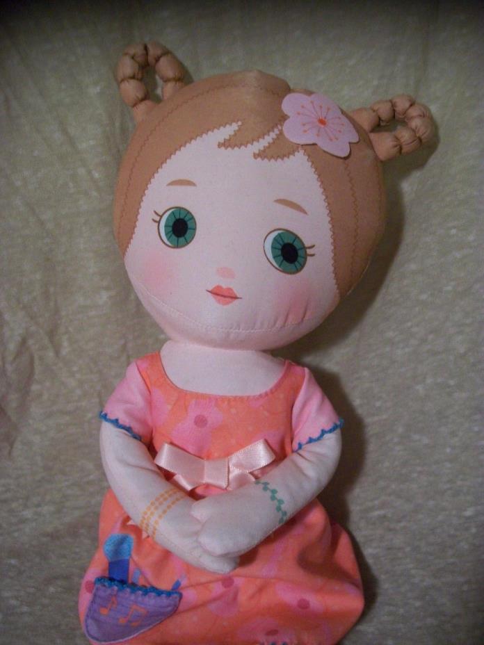 T1 Mooshka Sing Around The Rosie Doll, Sing-Along, Brown Hair, Ring Pigtails