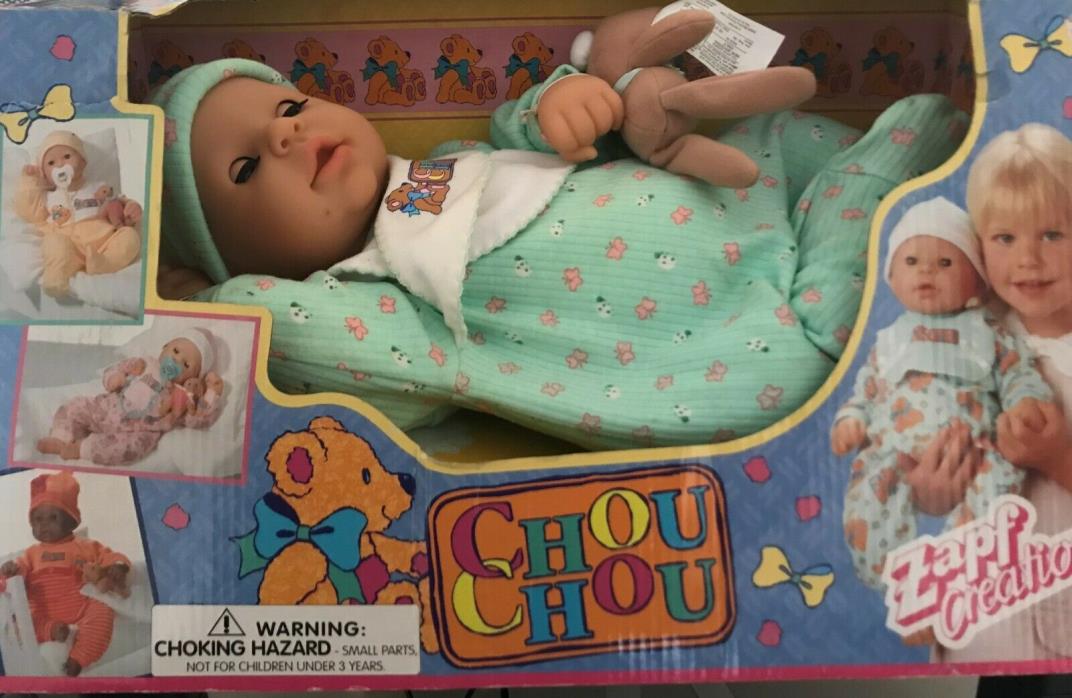 Vintage Baby Chou Chou Doll by Zapf Creation - Box Has Wear