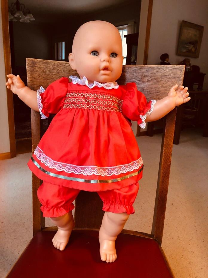 Zapf Baby Doll - BIG 23 inch Blue Eyes - Stamped with 