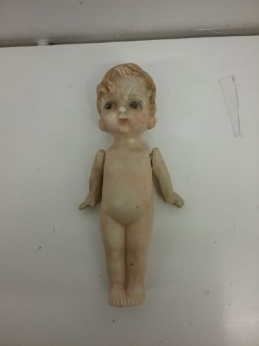Vintage Made in Japan Porcelain Doll with Moving Arms 5