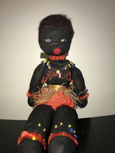 16.5” Cloth Black Doll