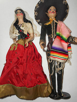 ...ANTIQUE SPAINISH STYLE BOUDOIR DOLLS