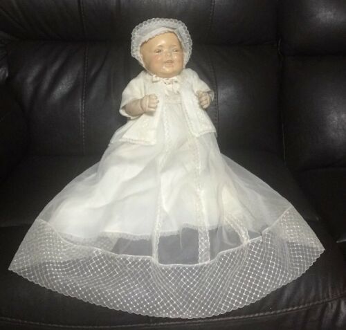 VINTAGE COMPOSITION and CLOTH DOLL  REGAL KIDDIE-PAL TLC Dimples 21