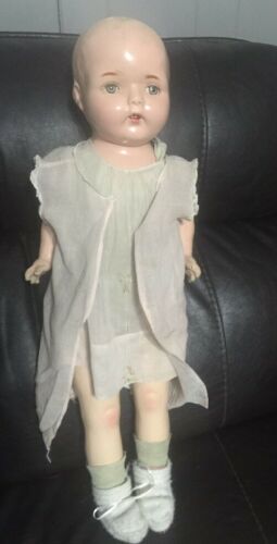 BABY DOLL CLOTH BODY COMPOSITE HEAD ARMS AND LEGS 26