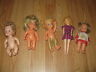 LOT OF 5 VINTAGE DOLLS **HONG KONG** GREAT FOR A COLLECTION!!!!
