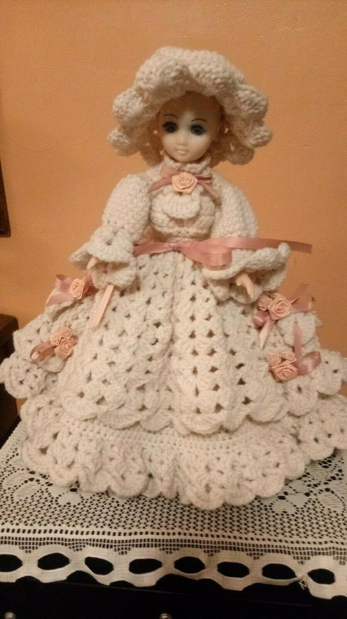 Hard Plastic Doll Crochet Dress
