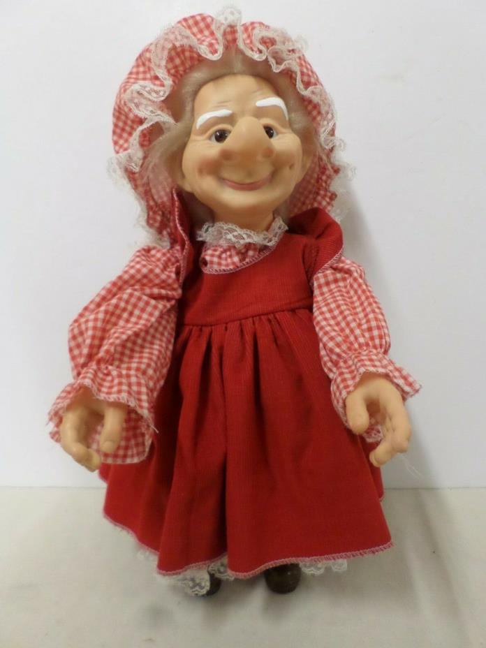 Vintage F. Katzenberger W. Frank 1986 Dorf Doll Old Man in Dress 16