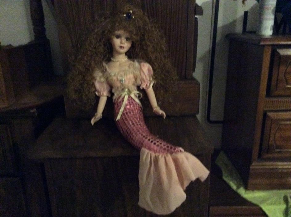 Ashley Belle Porcelain MerMaid Doll