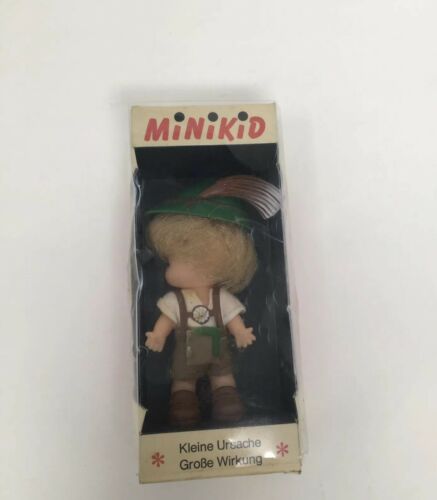 Vintage 1970's MiniKid Doll Toy Kleine Ursache GroBe Wirkung Germany Mini Kid