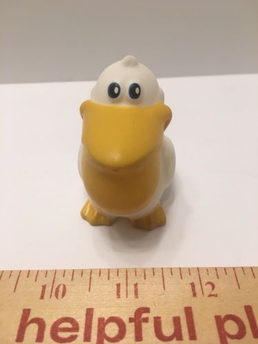 2006 Munchkin Rubber Toy Small Pelican, Nice Condition