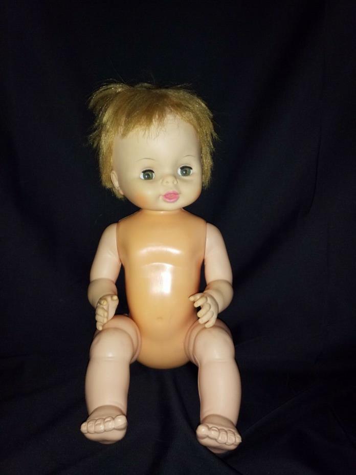 1967-Little-Miss-Fussy-Deluxe-Reading-Topper-Toys-Doll-RARE-Vintage