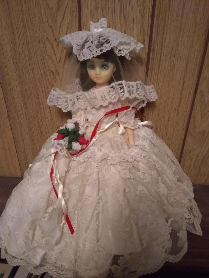 Vinyl  Bride Doll