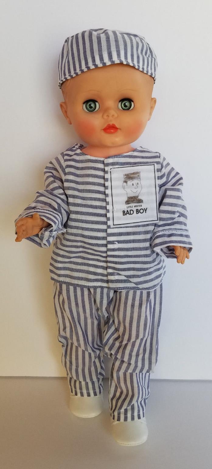 Earle PULLMAN 1960 Little Mister Bad Boy 16 Inch Doll Canada in Repro Outfit