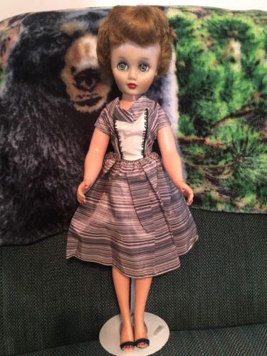 Vintage1950s  Manco High Heel Fashion Doll Wearing Miss Revlon Outfit