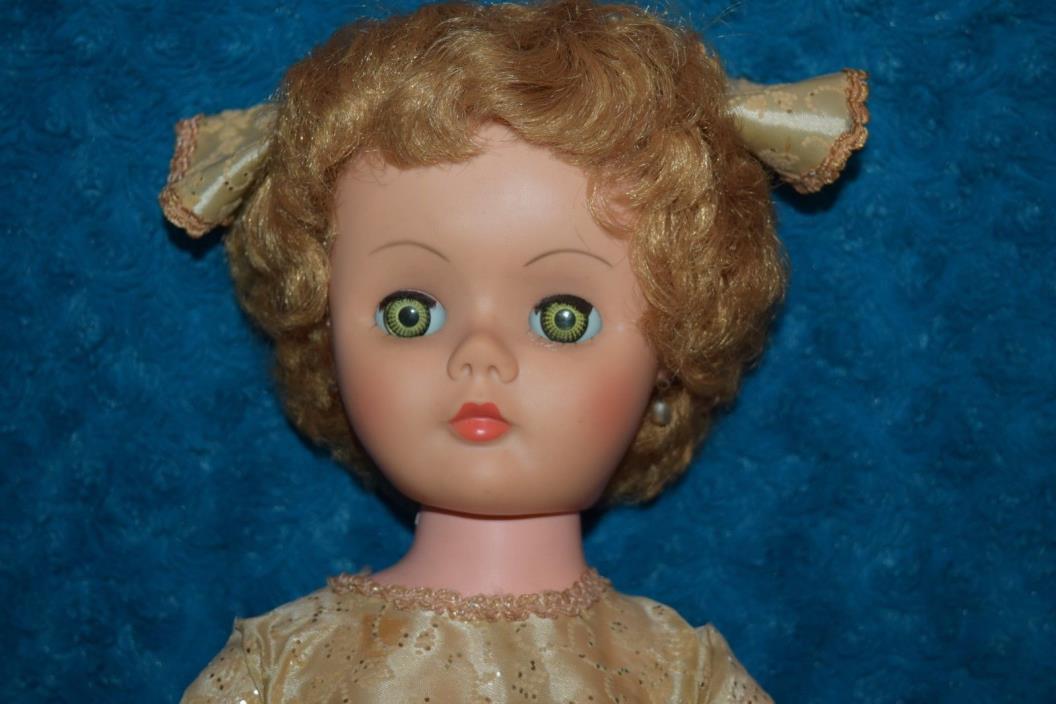 Grocery Store 24 Inch Doll Evening Gown wrist bouquet shoes hose head scarf