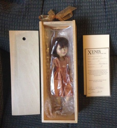 NIB Xenis Nutmeg Wood doll limited edition #7/10 BJD With 13 Moveable Joints NEW