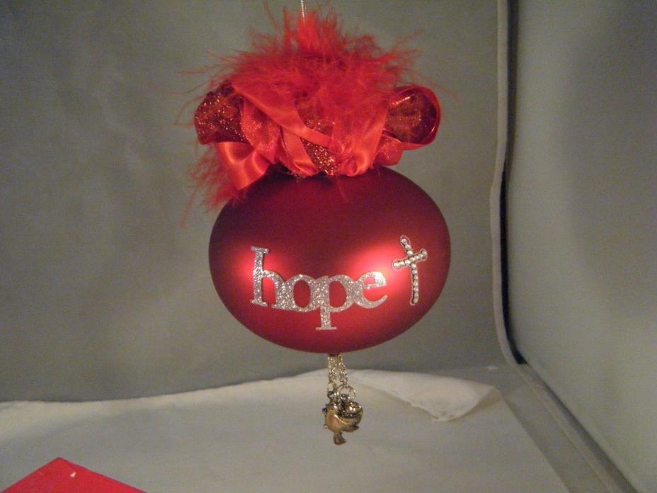 HSN Cares Limited Edition Christmas Ornament, Swarovski Elements Ornament, 2011
