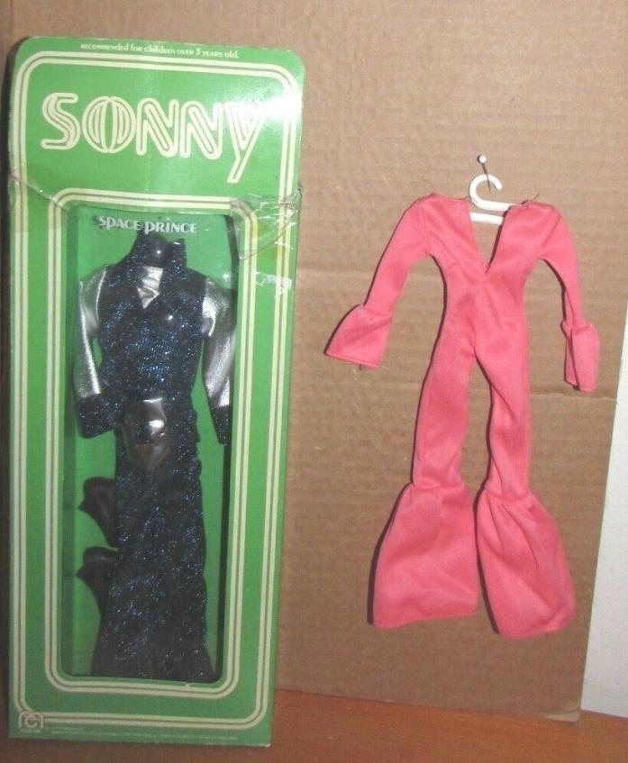 Sonny Bono Space Prince Mod outfit for Mego doll Cher Strawberry Jumpsuit 70s