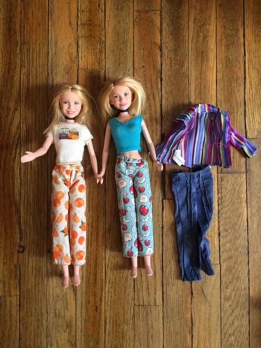 Mary Kate and Ashley Olson twins dolls