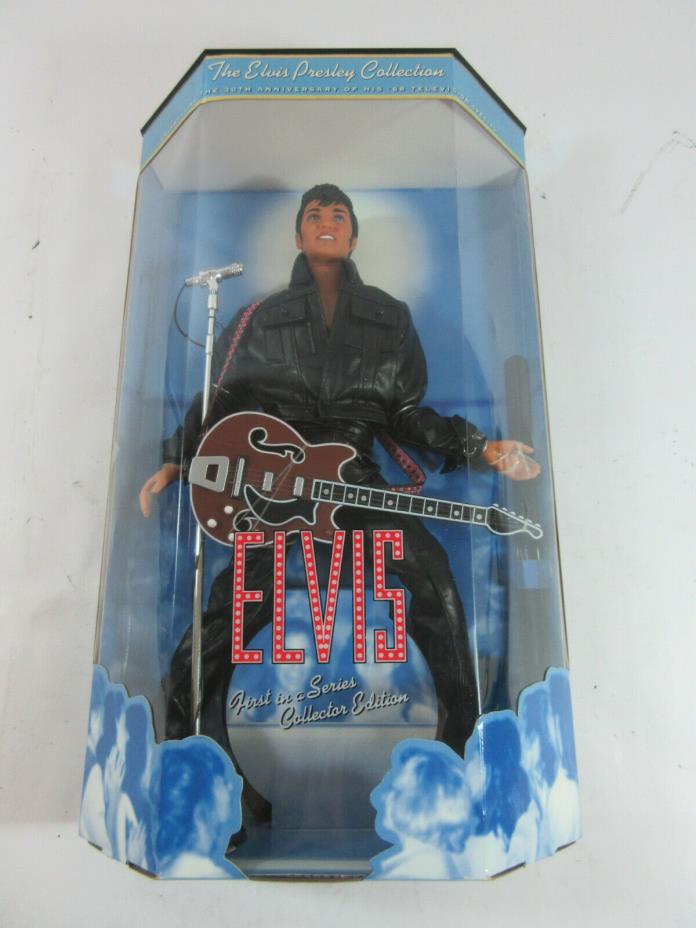 1998 Mattel Elvis Presley Collection Doll First In Series 30th Anniversary TV