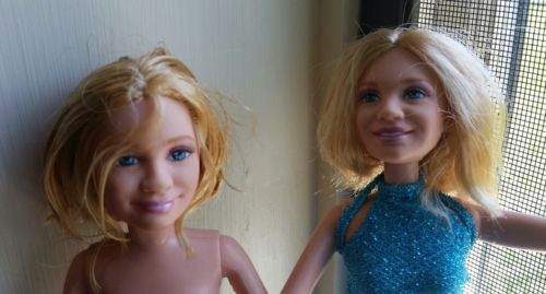 Mary Kate & Ashley Olsen Dolls Mattel VGUC