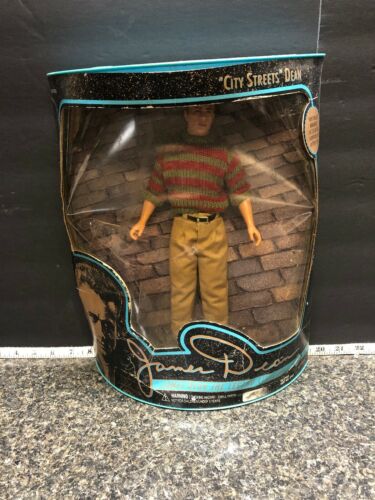 1994 James Dean The Legend Lives On City Streets Dean Doll In Original Box.