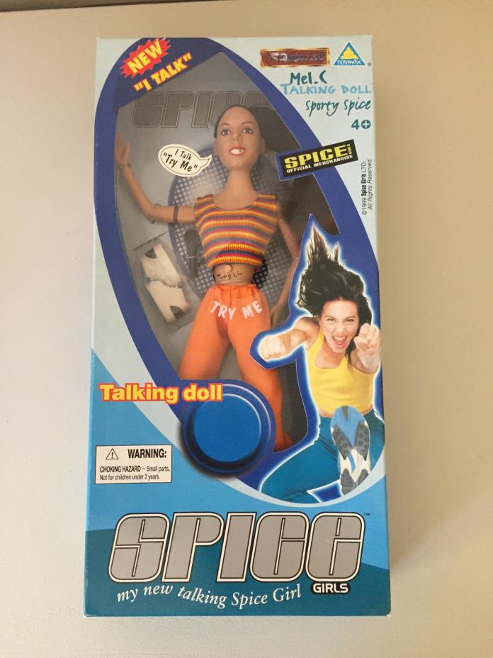 NIB - Talking SPICE GIRLS - Mel. C Doll - 1999 Virgin Records - still talks