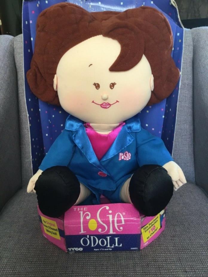 The Original Rosie O'Donnell Talking Doll Rosie O'Doll NEW 1997 Tyco